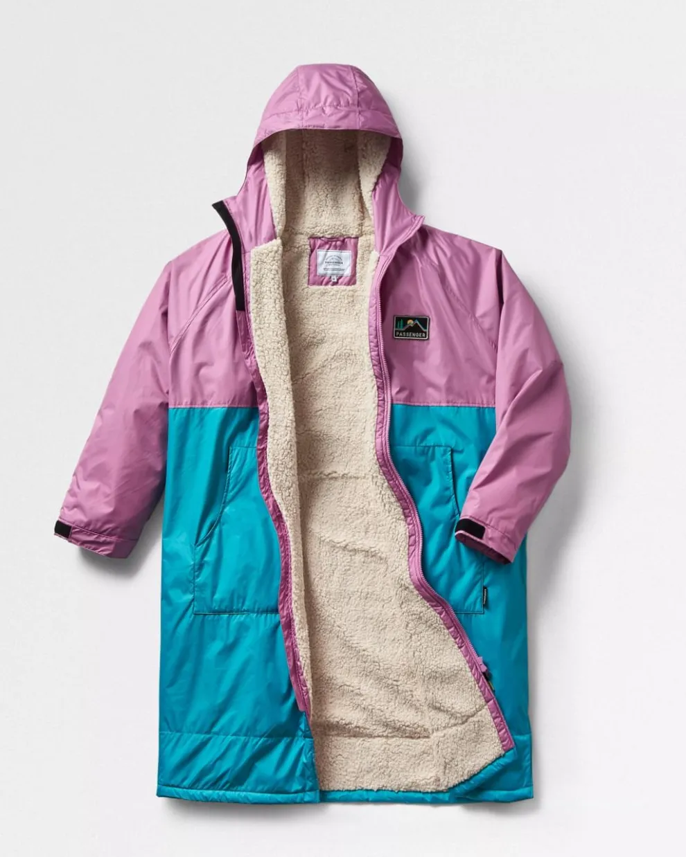 Roaming Recycled Sherpa Lined Changing Robe