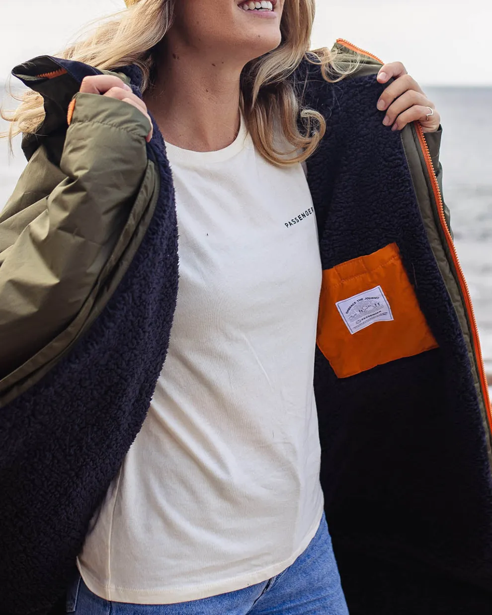 Roaming Recycled Sherpa Lined Changing Robe