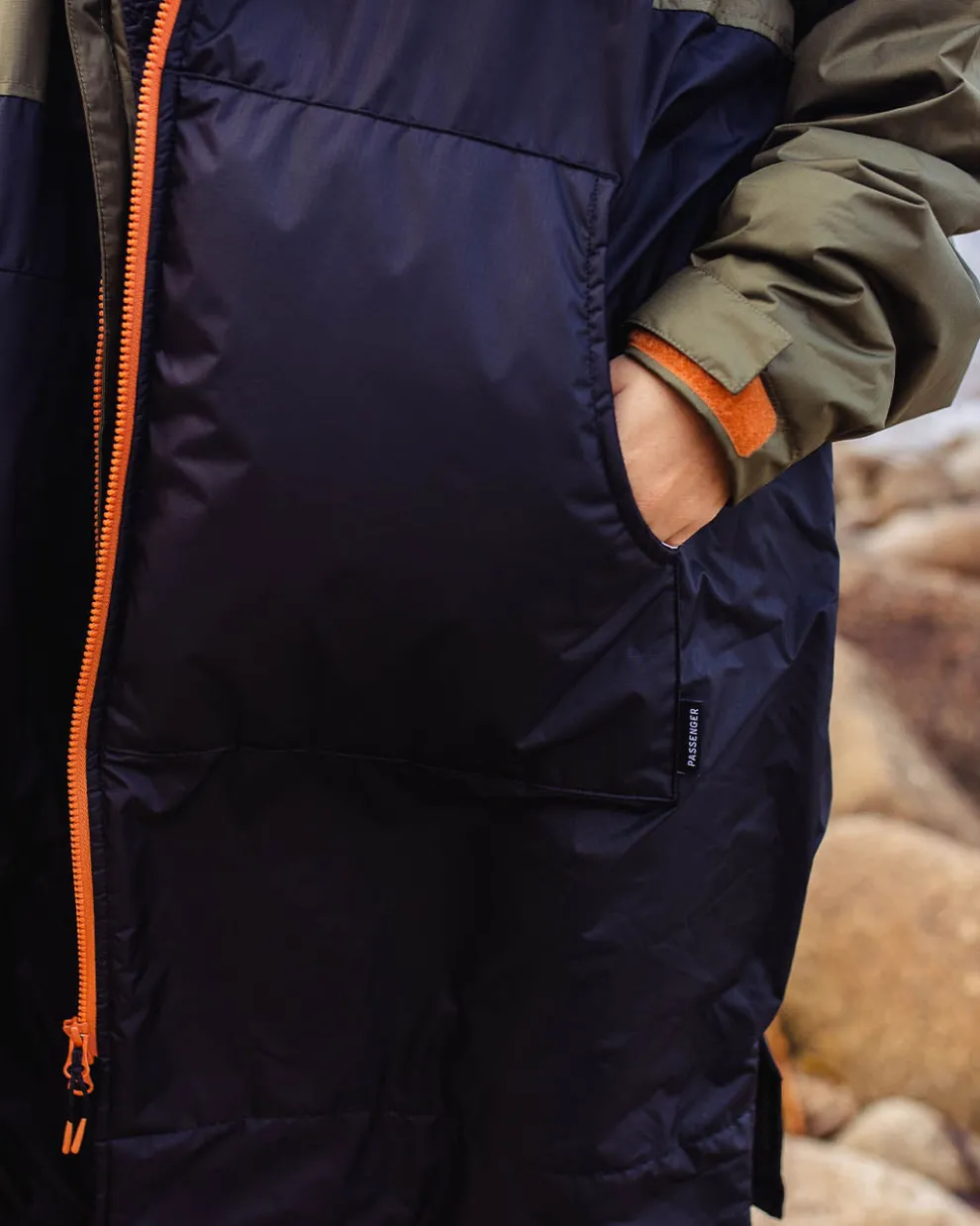 Roaming Recycled Sherpa Lined Changing Robe