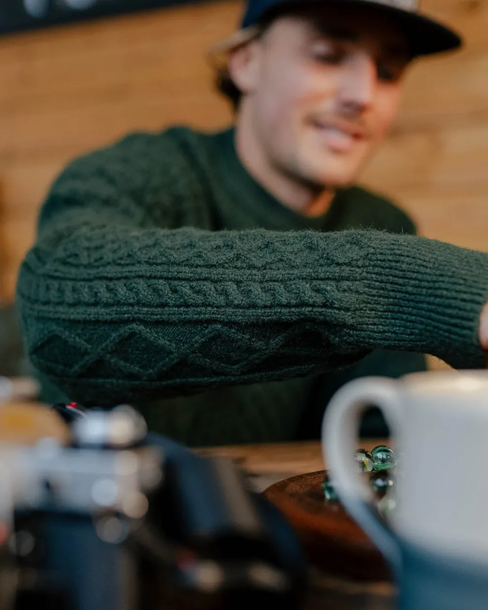 Sandbar Cable Knitted Jumper