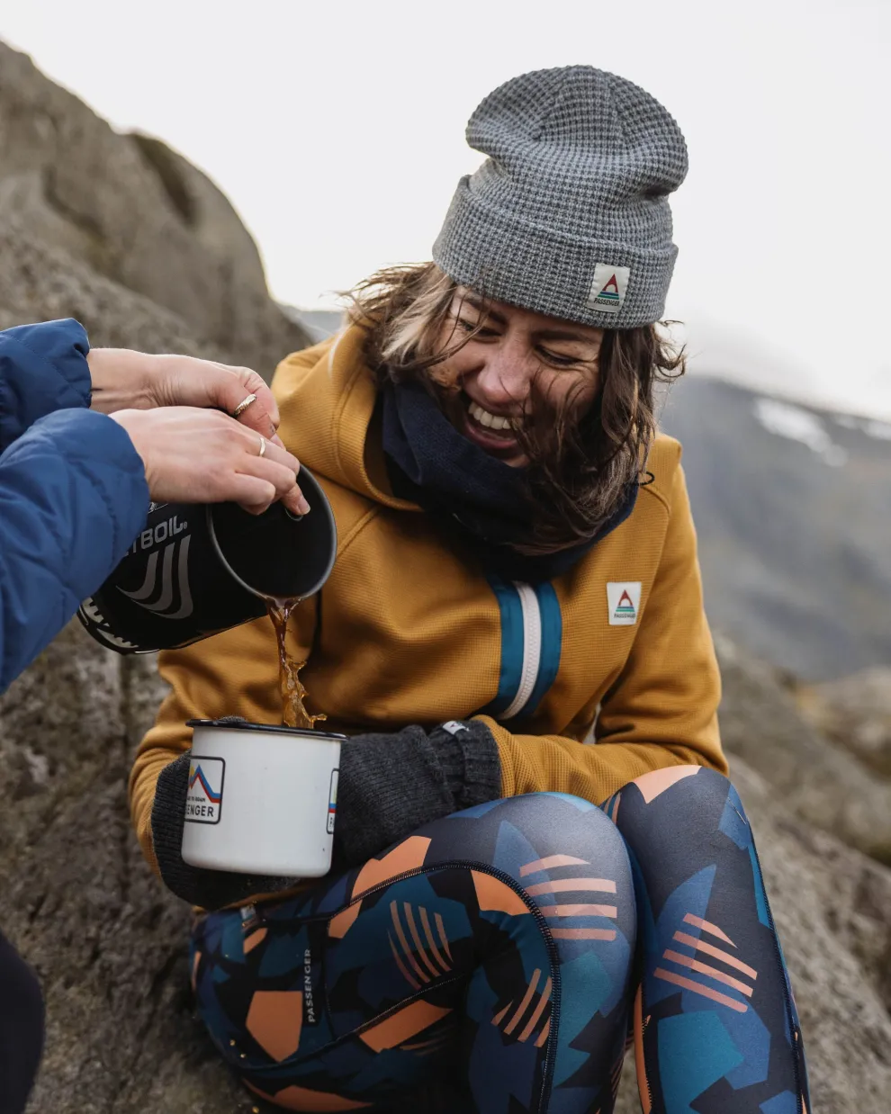 Slope Hooded Recycled Fleece