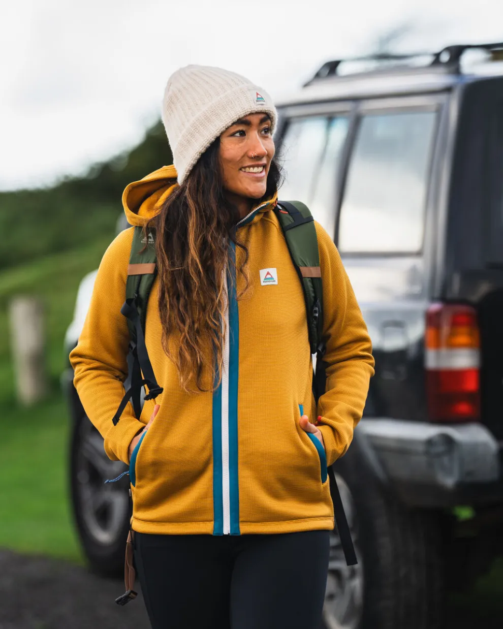 Slope Hooded Recycled Fleece