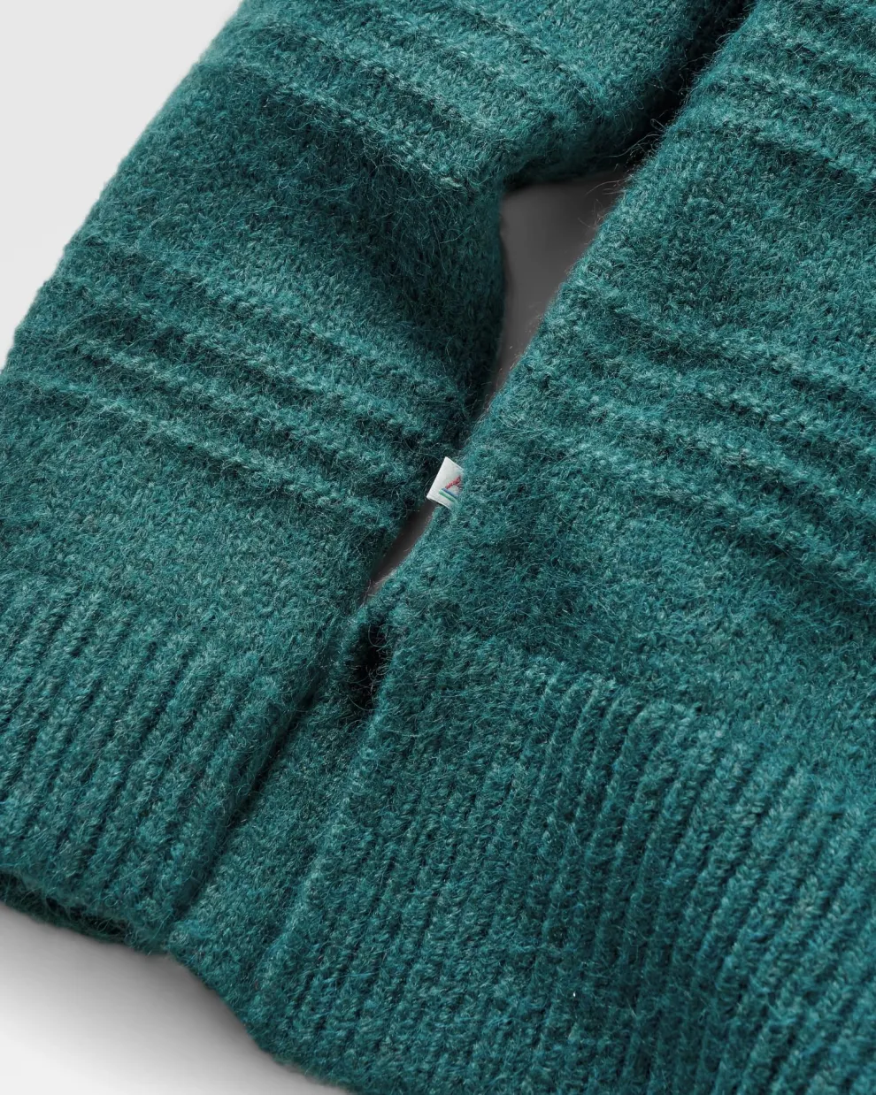 Snug Recycled Polo Neck Knitted Jumper