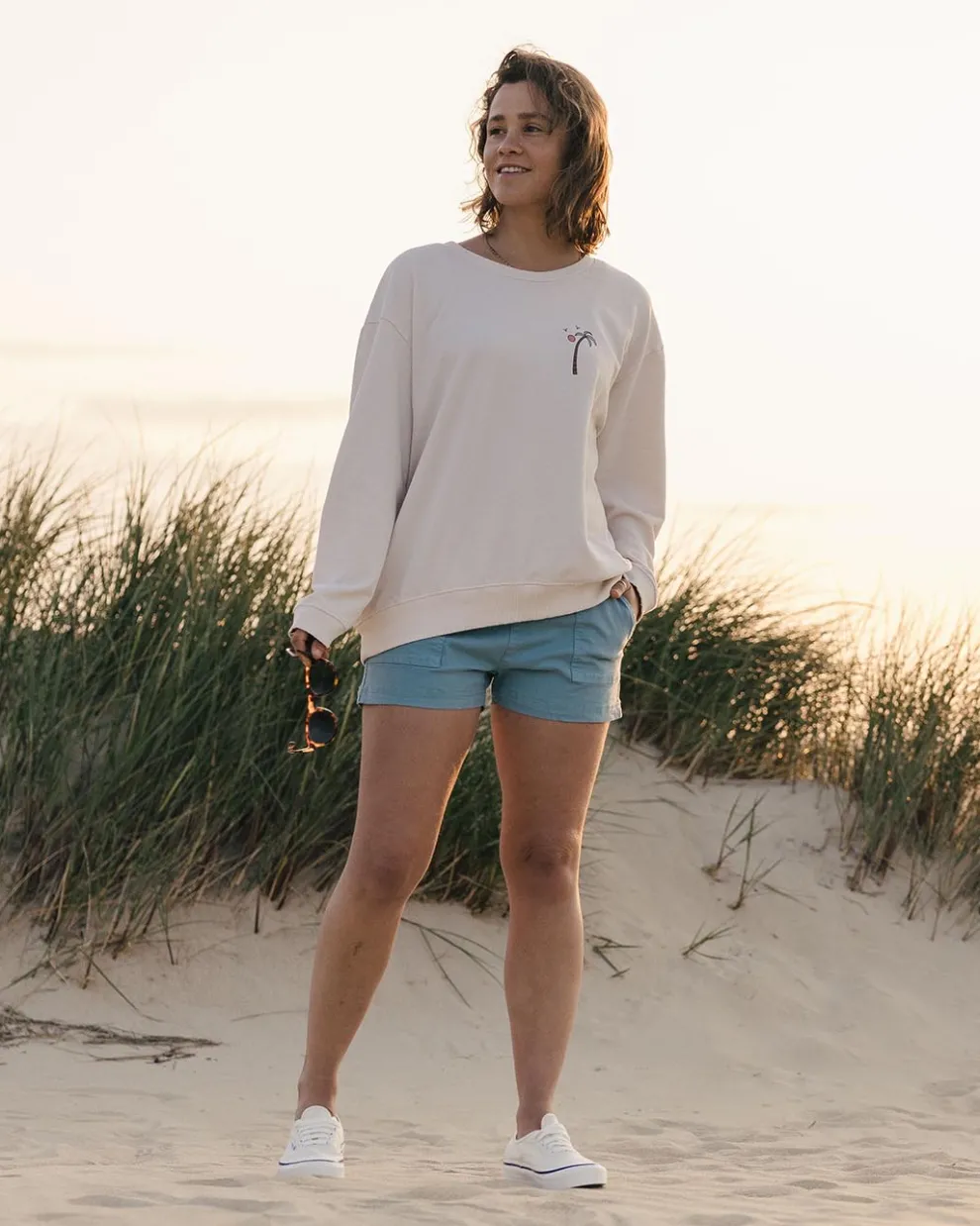 Sundaze Recycled Cotton Sweatshirt