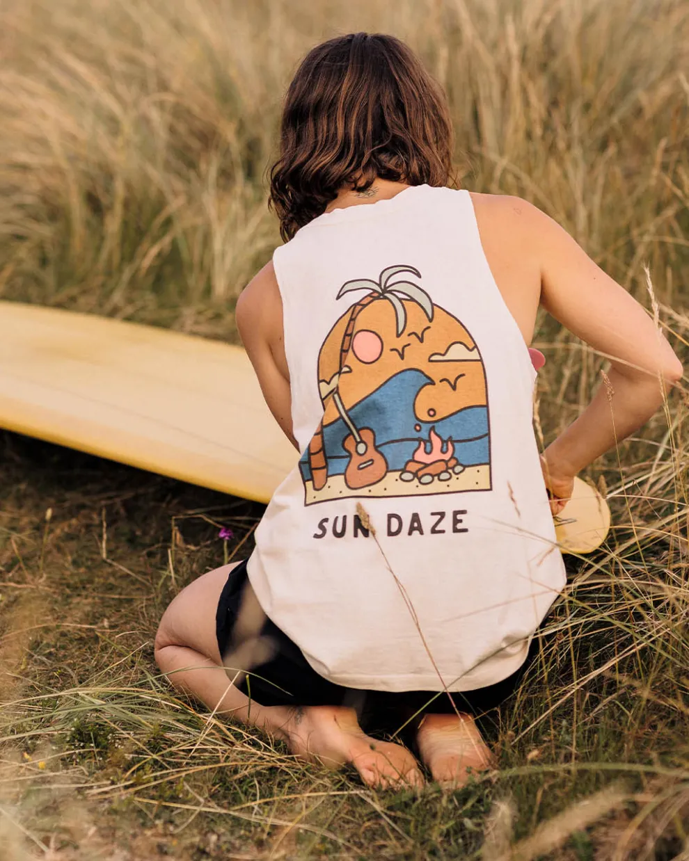 Sundaze Recycled Cotton Tank Top