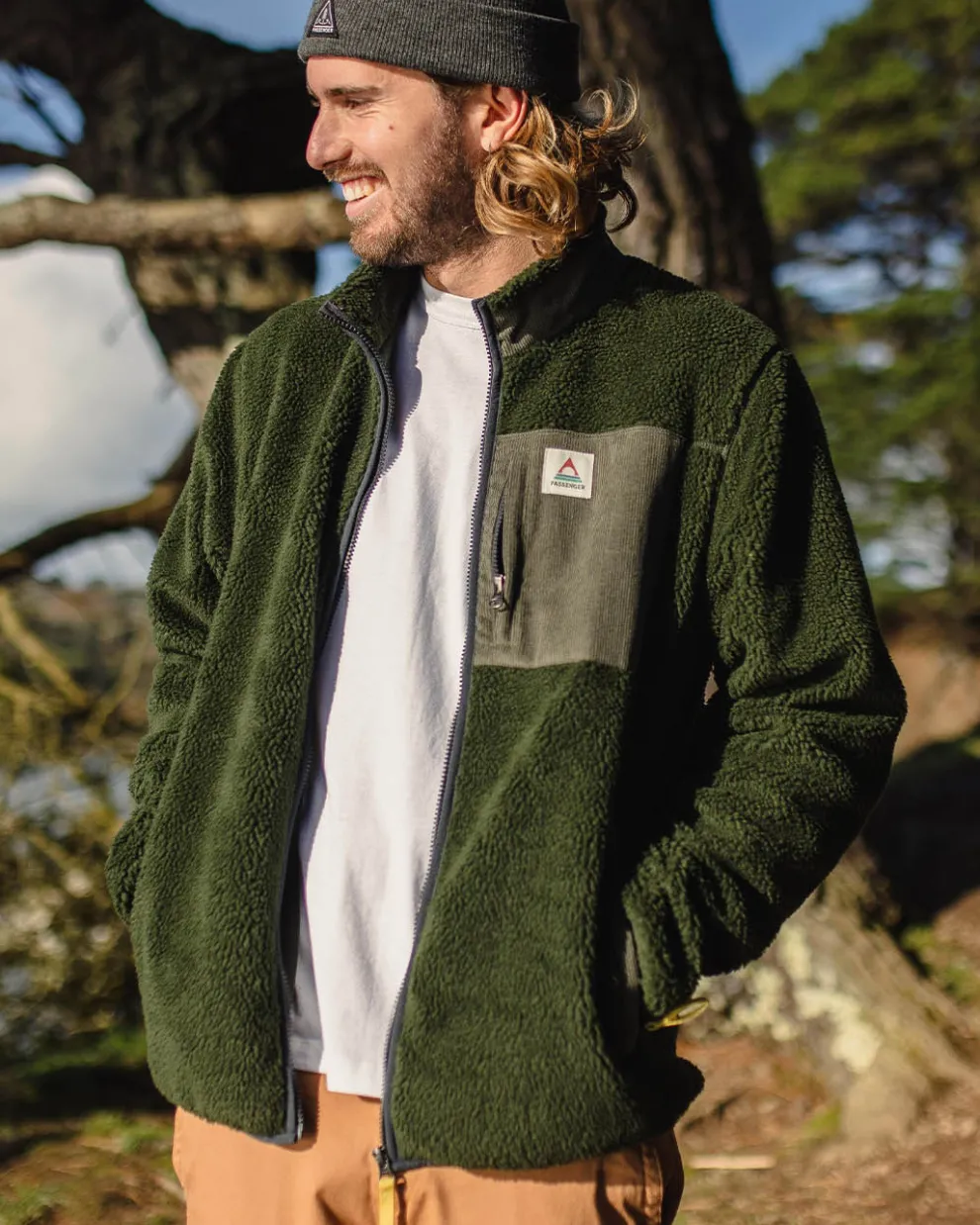 Trekker Recycled Deep-Pile Sherpa Fleece