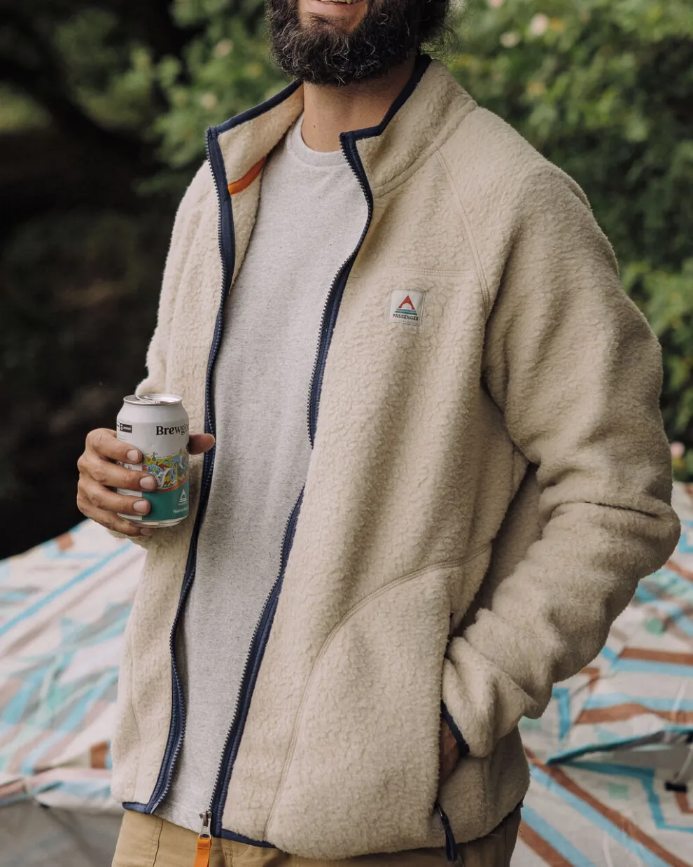 Tripper Full Zip Recycled Sherpa Fleece