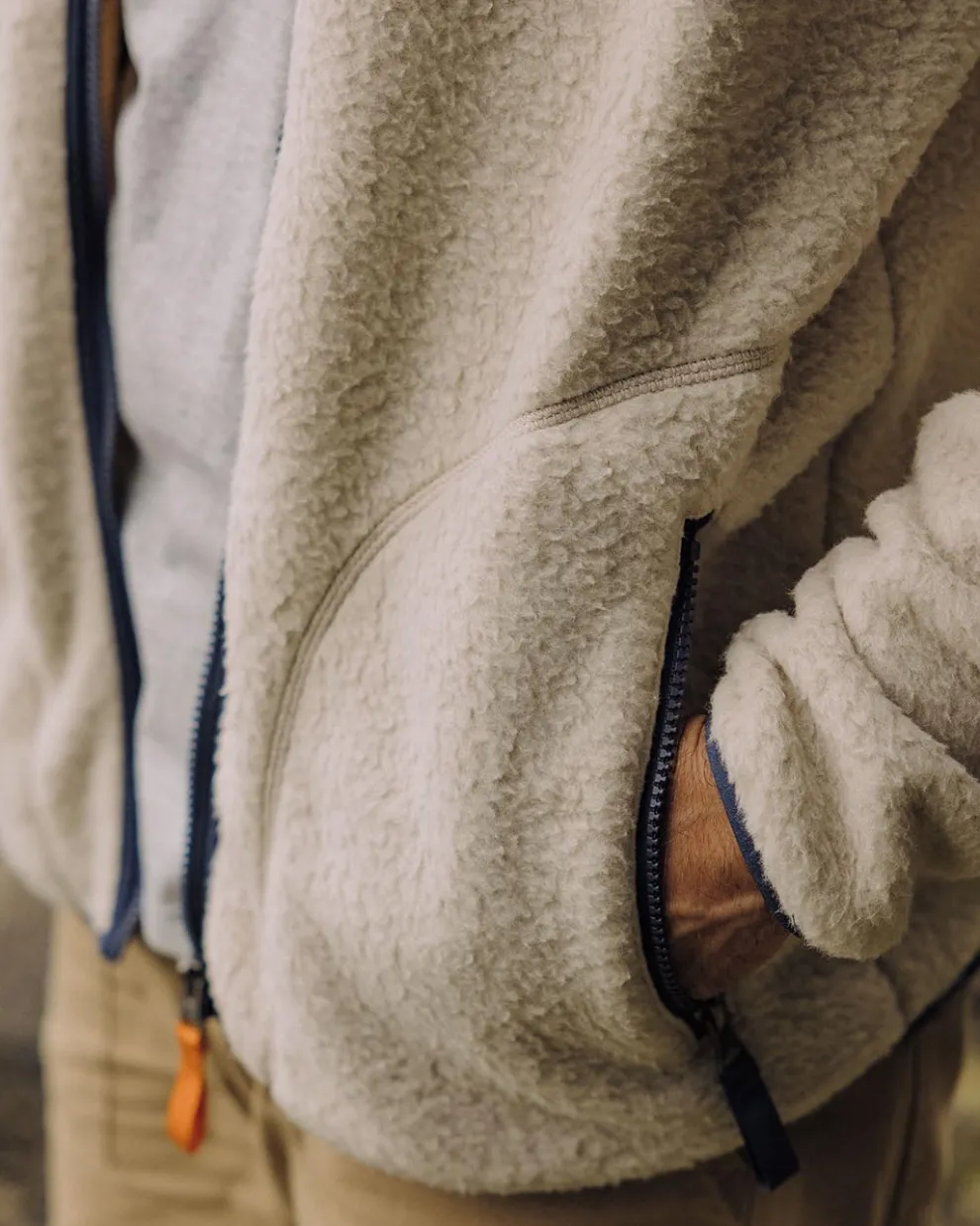 Tripper Full Zip Recycled Sherpa Fleece