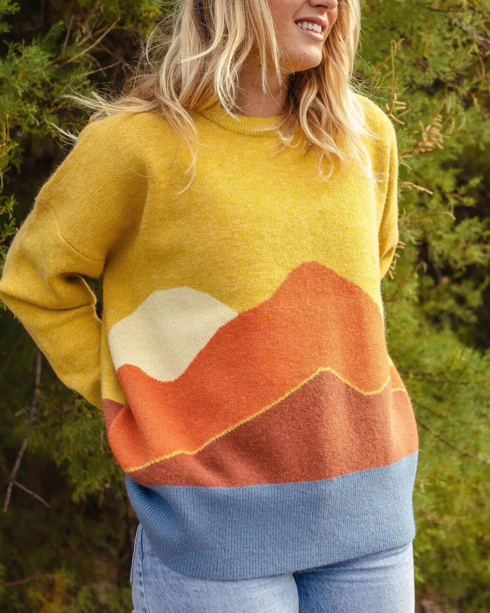 Vista Recycled Oversized Knitted Jumper