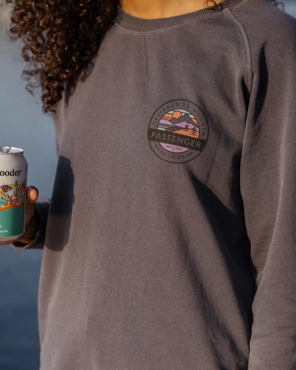 Wilds Recycled Cotton Oversized Sweatshirt