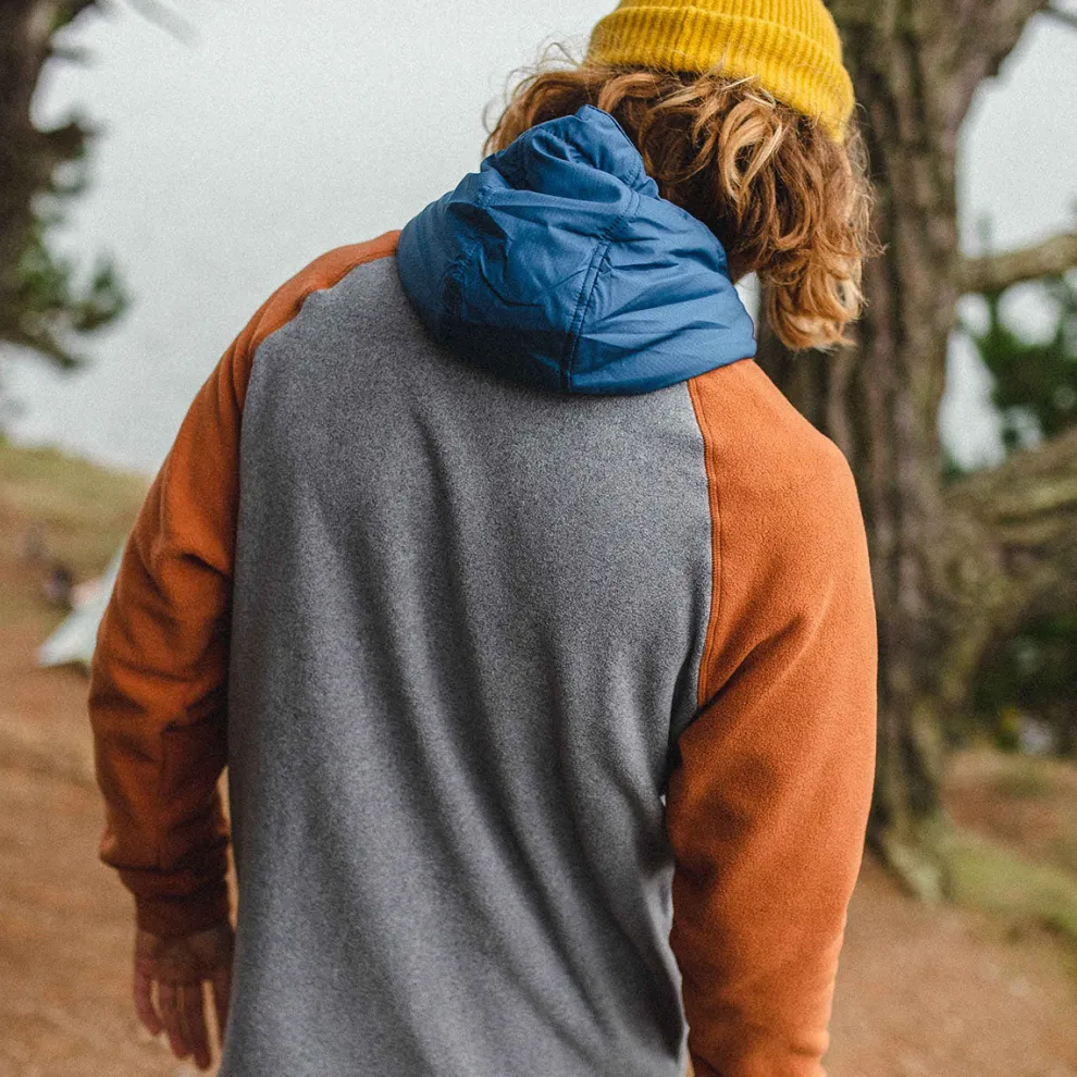 Woodland 1/2 Zip Recycled Polar Fleece