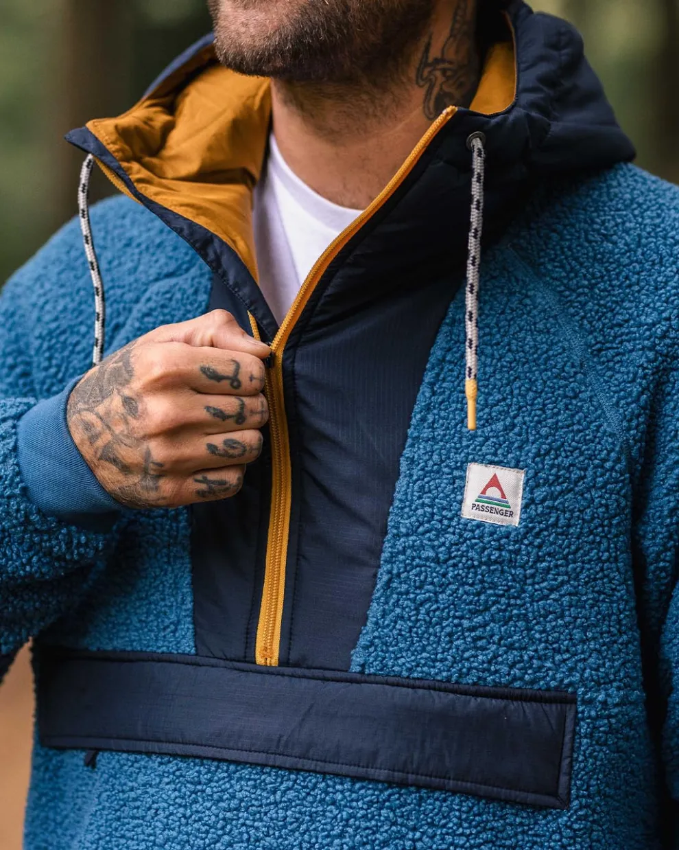 Woodland Recycled Polar-lined Sherpa Fleece