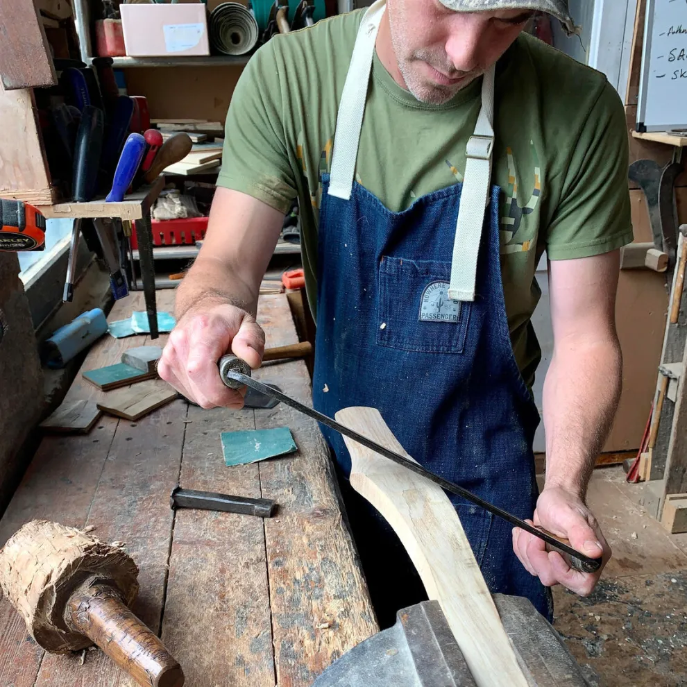 Yard Organic Cotton Denim Apron